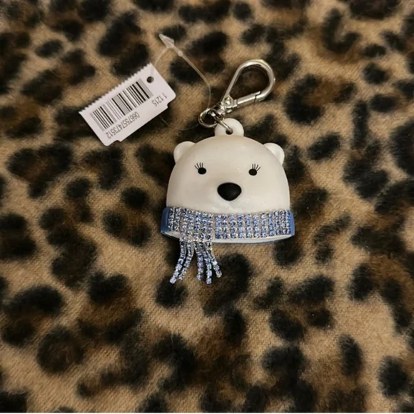✨️NWT BATH & BODY WORKS POLAR BEAR 🐻❄️ POCKET BAC HOLDER ✨️🐻❄️ - Picture 1 of 4